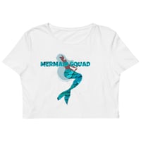 Image 1 of MERMAID SQUAD ORGANIC CROP TOP
