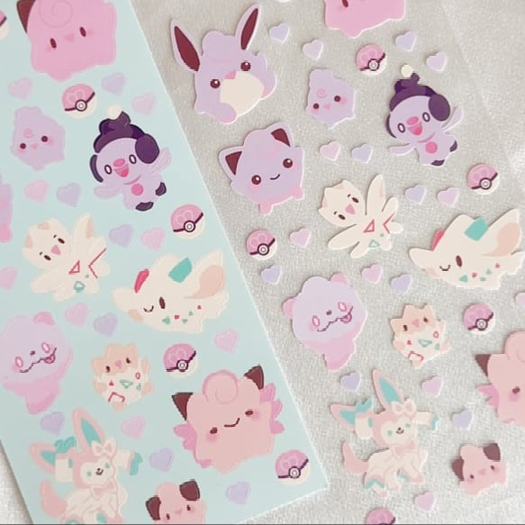 Image of Fairy PK Deco Sheet