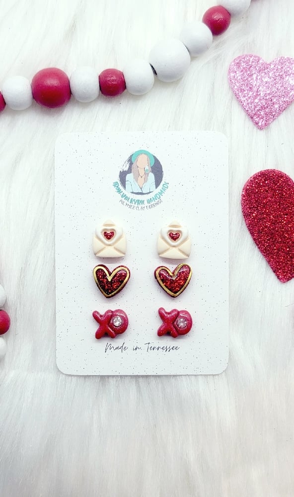 Image of Love Notes Stud Pack