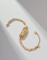 Image 1 of Virgin Mary pendant bracelet 