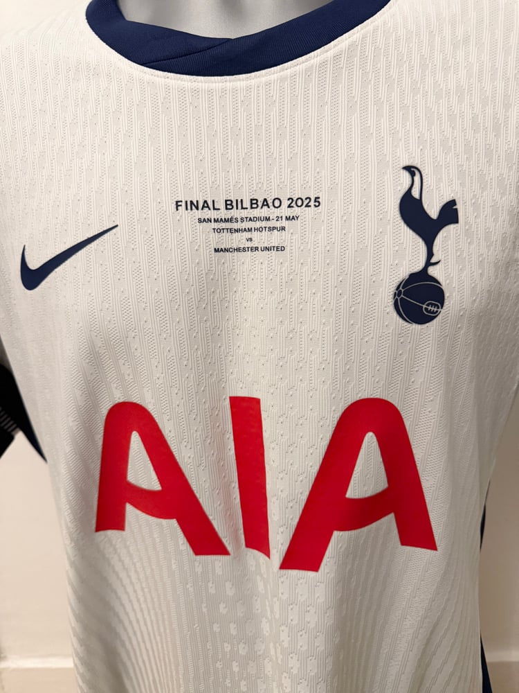 Image of PRE ORDER: Tottenham Hotspur “SON 7” Vaporknit 2024/25 Home Europa Final Shirt,   L