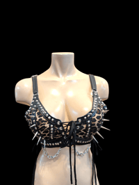 Image 2 of Leopard print bralette 