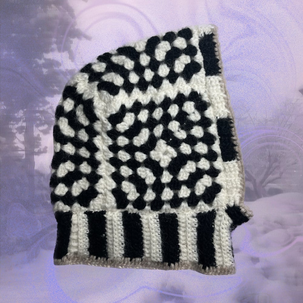 Image of crocheted BALACLAVA 08