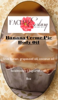 Banana Crème Pie Body Oil 8 oz