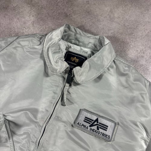 Image of Alpha Industries Cropped Bomber Jacket, Size Large