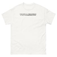 Image 1 of "It's A Fingerboard" Tee (white)