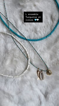 Image 3 of sautoir turquoise 