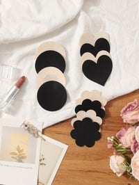Image 2 of 6 pairs of Solid Nipple Covers