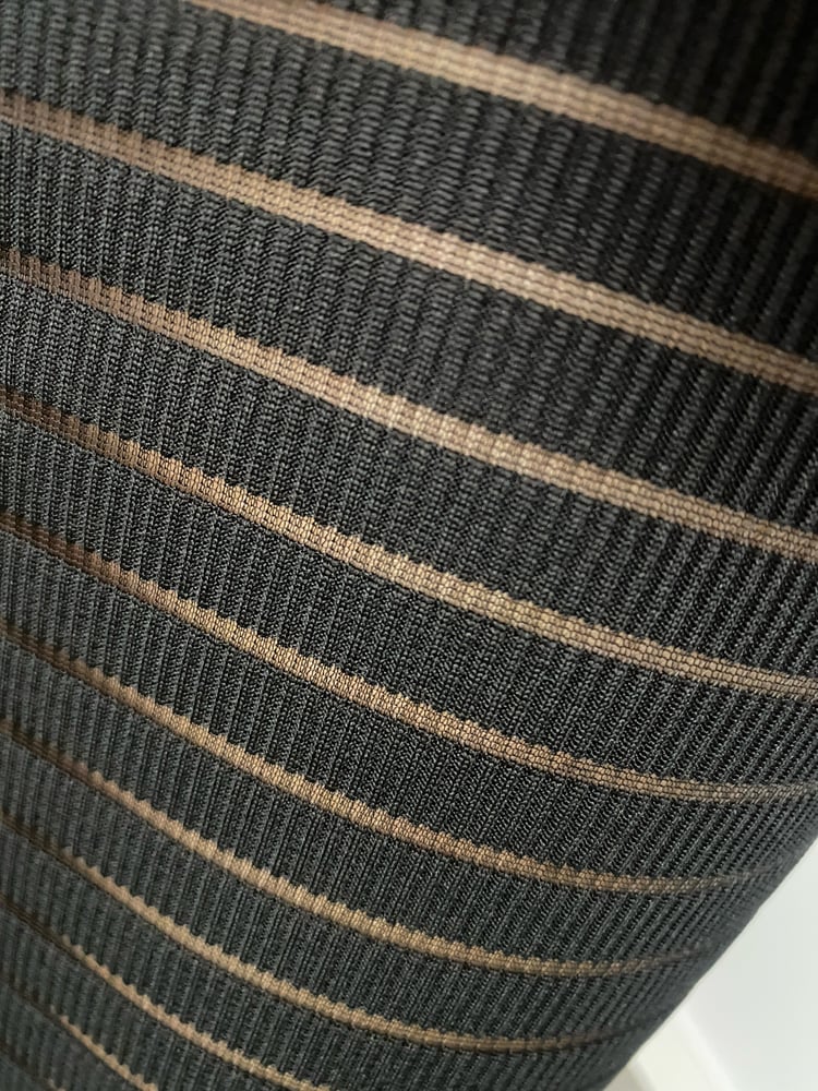Image of Hanky Hem Top Midi Co-Ord In Burnout Stripe