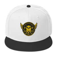 Image 1 of Hachi Black & Gold Snapback Hat