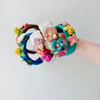 Leather Floral Bracelet