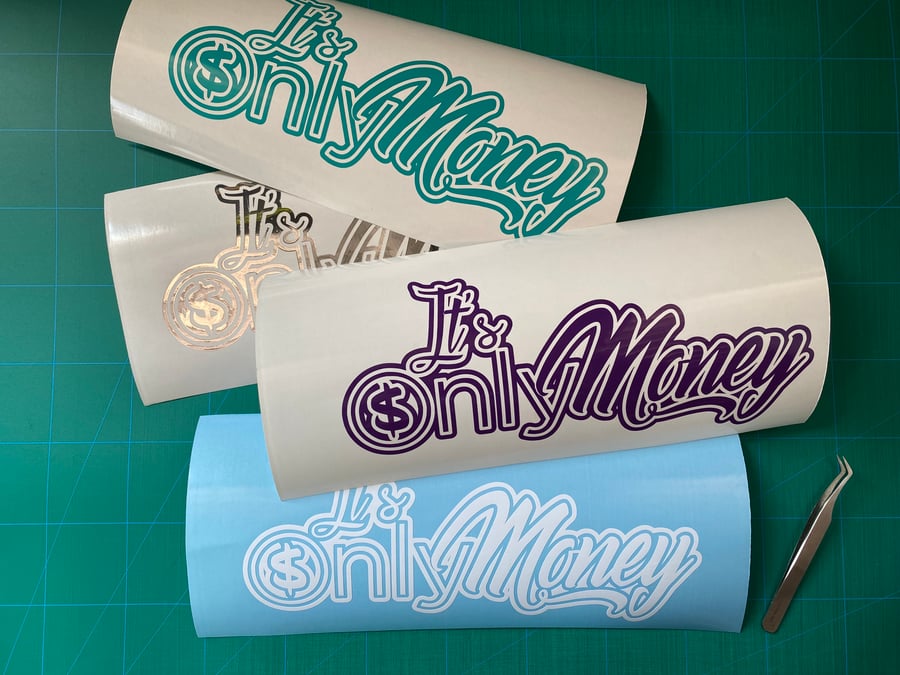 Image of Its Only Money Decal