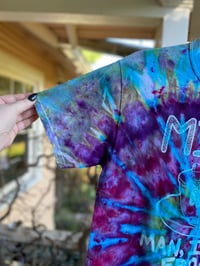 Image 2 of MEDIUM MILF Man I Love Frogs Tie Dye Shirt 4