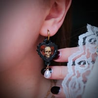 Image 3 of Pendientes | Colgante  Heart Locket Skull 