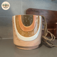 Woodstock Bloom Hanging Pot - Pink - 17cm