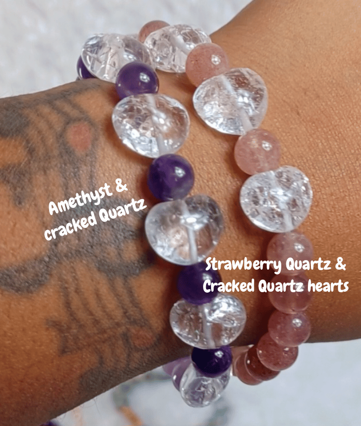 Image of Crystal gemstone bracelets 