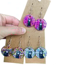 Image 1 of Custom Pigpen Disco Earrings