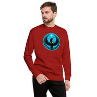 Image 5 of Premium Crewneck Sweatshirt - Blue Rebel Loon