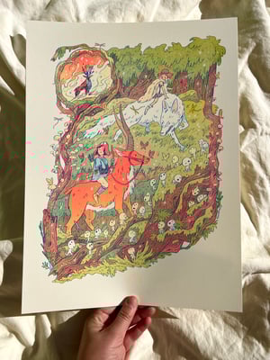 Large Princess Mononoke Print