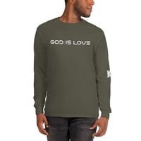 Image 24 of I Can I Am "God Is Love" Men’s Long Sleeve Shirt