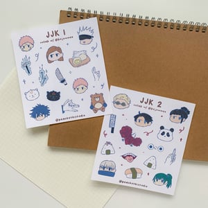Image of Jujutsu Kaisen Sticker Sheets
