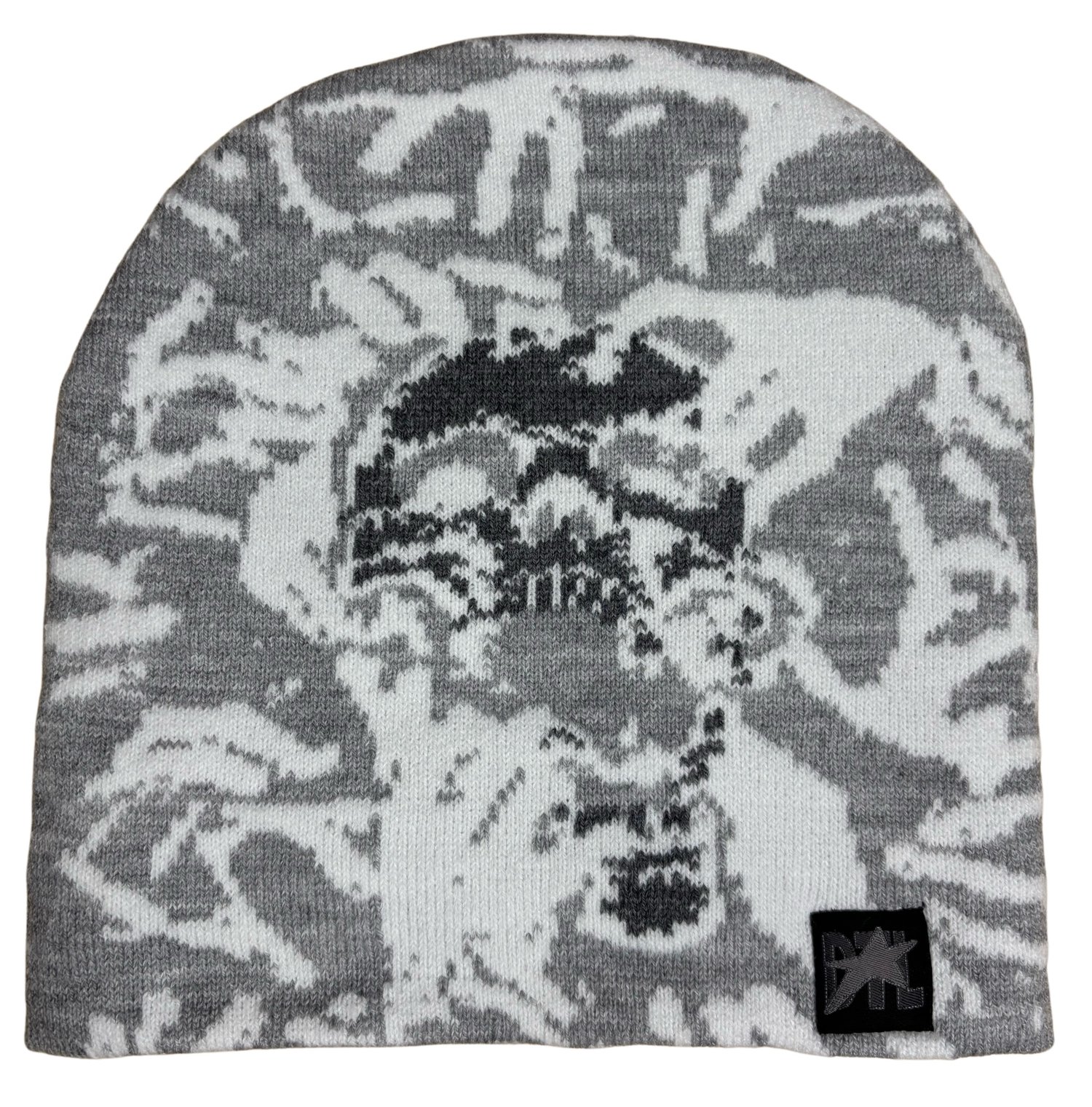 Image of Grey and white Skully