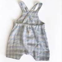 Image 4 of SHORT LINEN OVERALLS