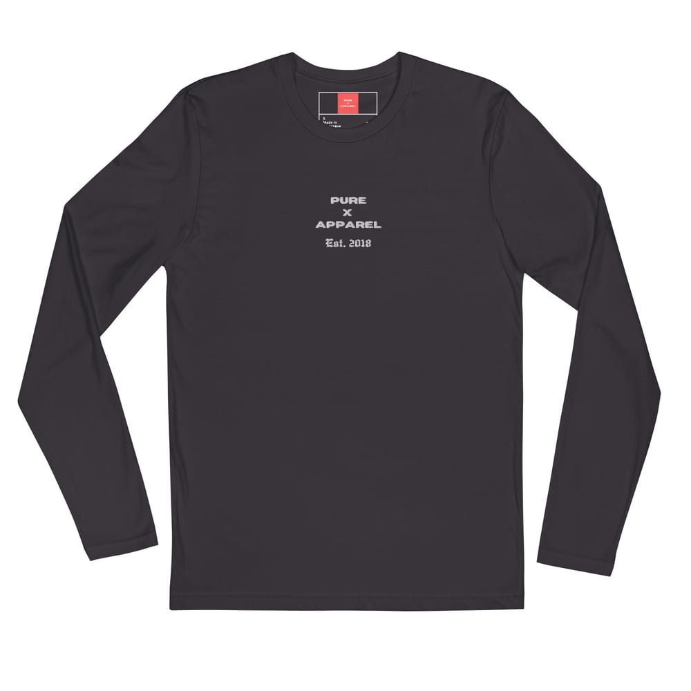 Image of Pure X Long Sleeve Fitted