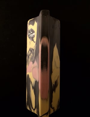 Image of Wired Ramps Jersey Barrier (Dark Grey, Pink and Yellow)