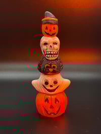 Image 1 of Halloween Totem Pole
