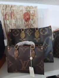 Image 3 of Mini LoVely Tote Two Tone Crossbody 