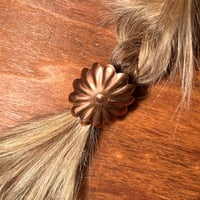 Cut Copper Conch Braid Keeper