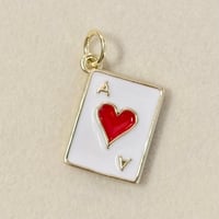 Ace Of Hearts Charm 