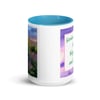 Rainbow Cottage Garden Mug - Blue