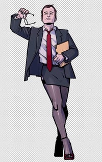 Image 2 of CFO 6” Pinup standee