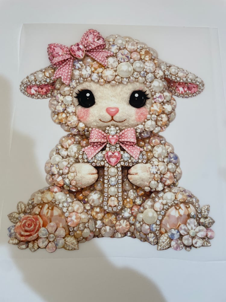 Image of Cute Faith Lamb ( Happy Easter)