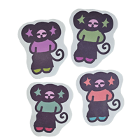 Image 2 of MONKEY STICKER