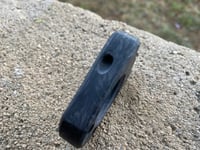 Image 2 of marble carbon boo with offset lanyard hole 1of1 