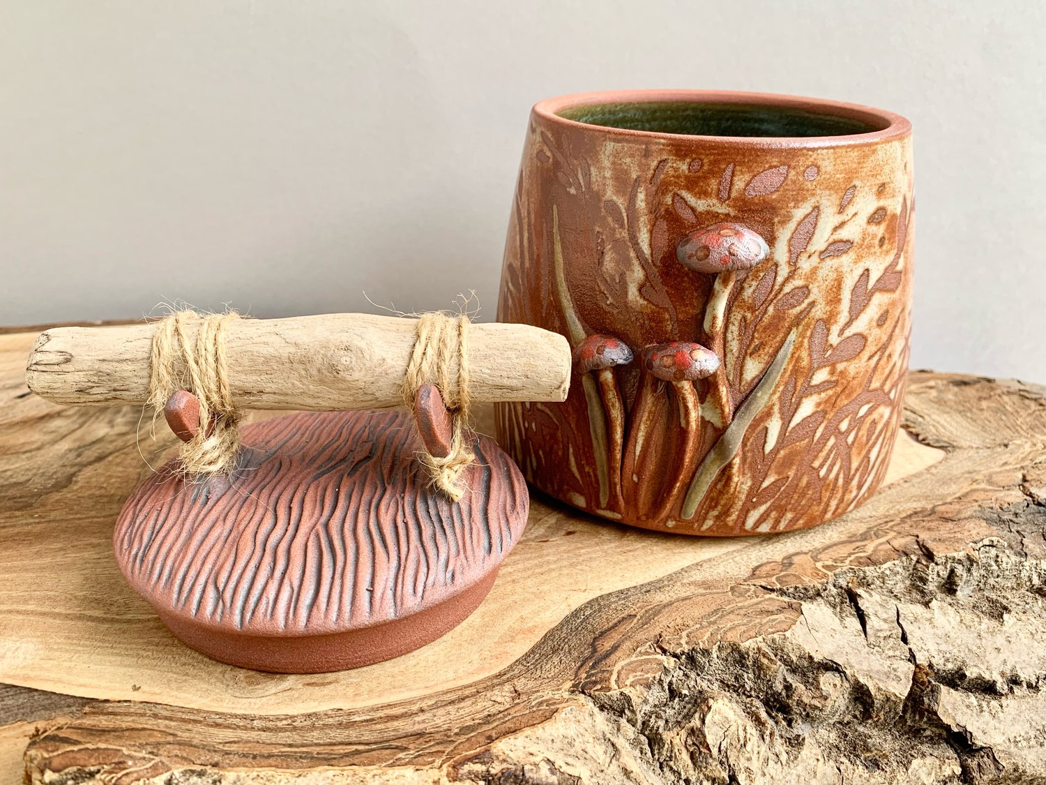 Image of Mushroom Jar 2 