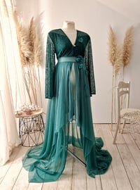 Image 2 of Maternity/non maternity dress Juliette | size S-M-L | emerald