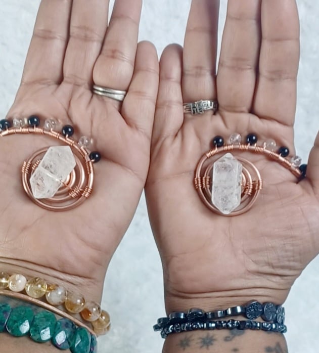 Image of Copper Palm Ring 