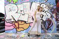 Image 4 of Contrast Maxi Net Coverup