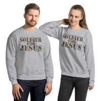 Image 7 of Soldier For Jesus Unisex Sweatshirt