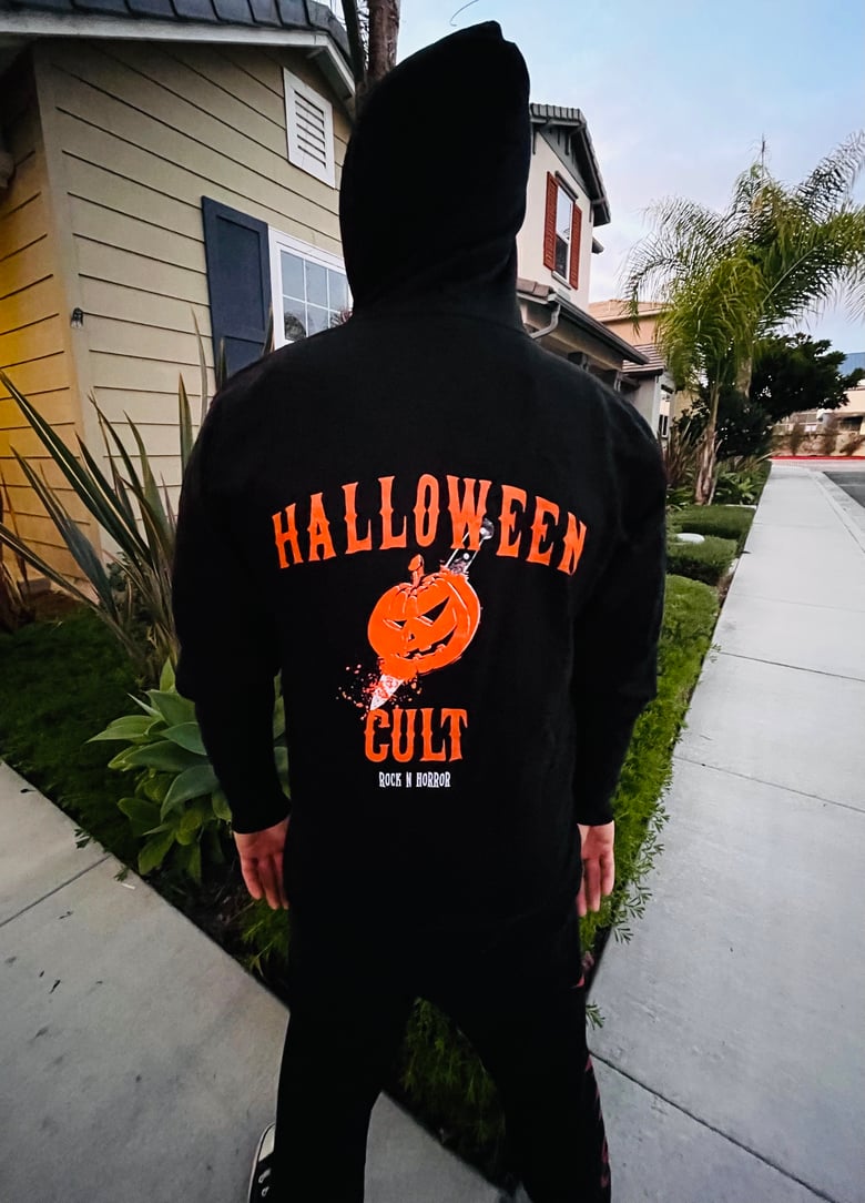 Image of Halloween Cult Zip Up Hoodie 
