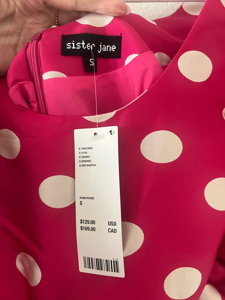 Image of Polka dot pinkie dress 