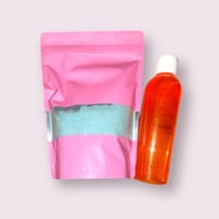 NEW Bath Bundle - Contains 4-in-1, 450g Bath Dust & Bath Bomb 