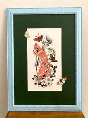 Image of Gloves Framed Cutouts Original