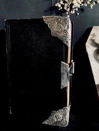 Image 1 of Holy Bible, 1875, cuir et argent massif poinçonnés, monogrammes LVGN. 