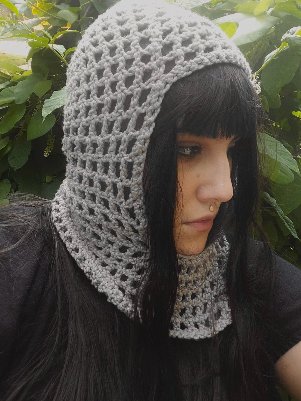 Image of Cotton Chainmail Coif (short)