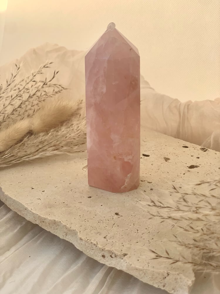 Image of Rose Quartz Lge Tower #165 